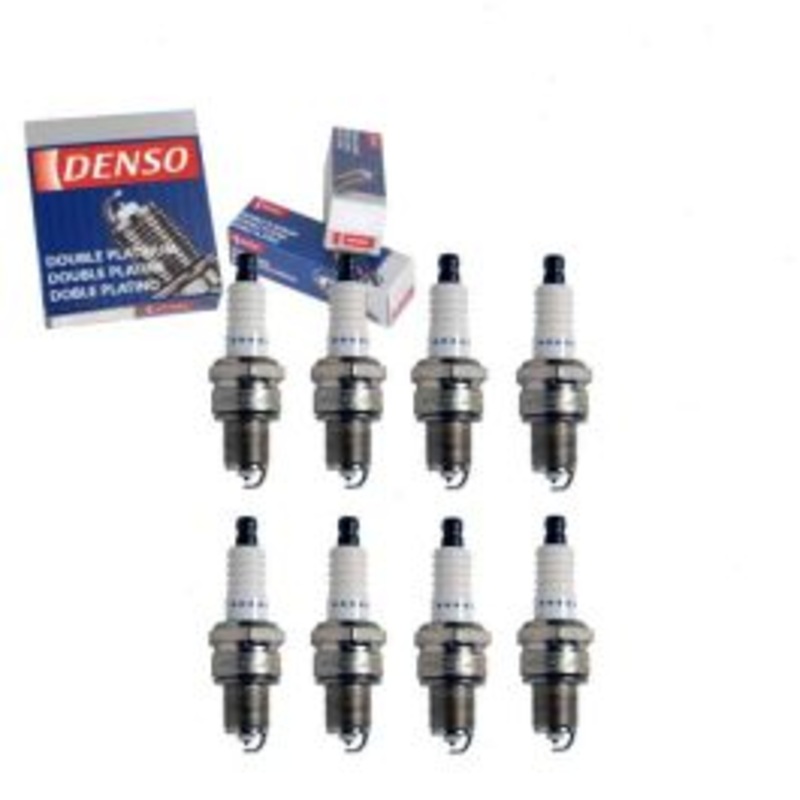8 pc DENSO Double Platinum Spark Plugs for 1975-1989 Dodge W100 5.2L 5.9L V8