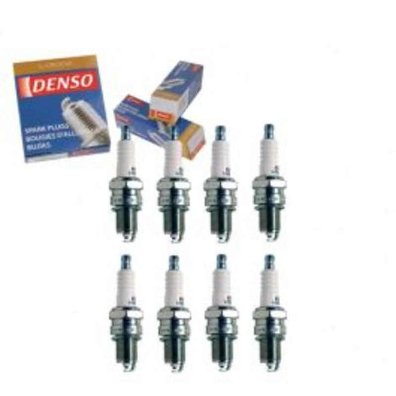 8 pc DENSO Standard U-Groove Spark Plugs for 1970 GMC Jimmy 5.0L V8