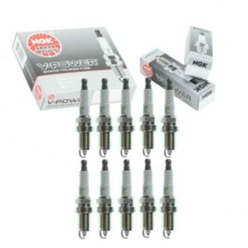 10 pc NGK V-Power 4043 ZFR4F-11 Spark Plugs