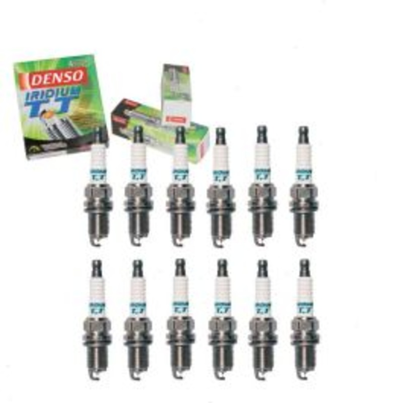 12 pc DENSO Iridium TT Spark Plugs for 1999-2002 Mercedes-Benz SL600 6.0L V12