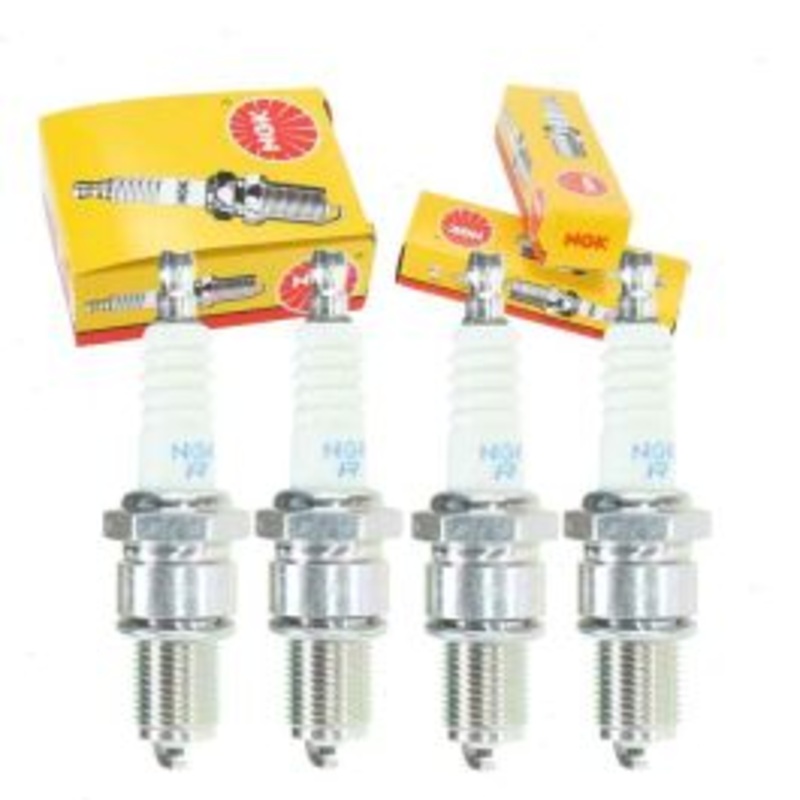 4 pc NGK Standard Spark Plugs for 1971-1972 Subaru Star 1.1L 1.3L H4