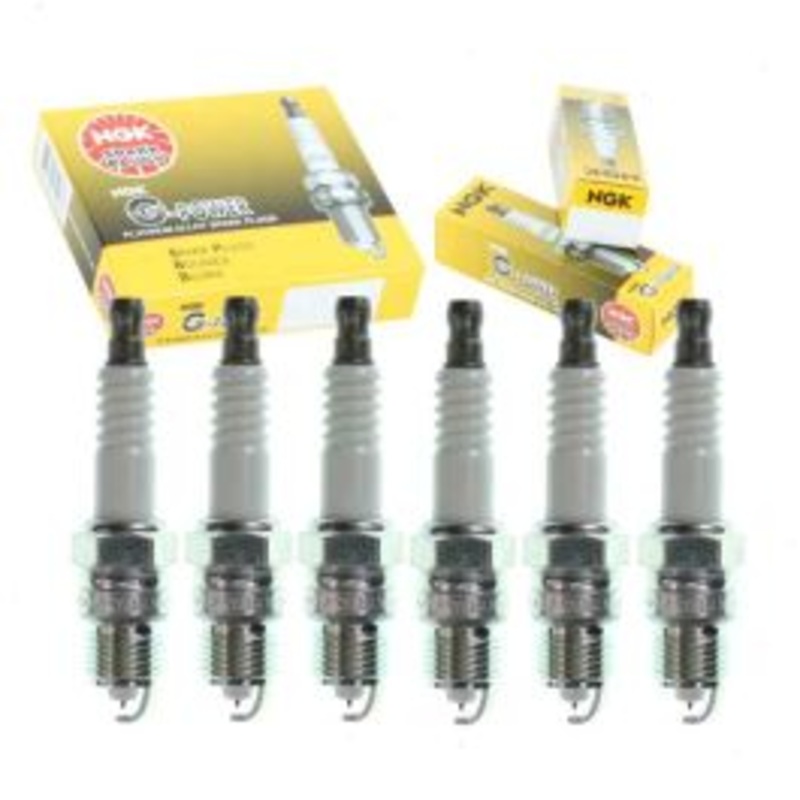 6 pc NGK G-Power Spark Plugs for 1985-1995 GMC C1500 4.3L V6