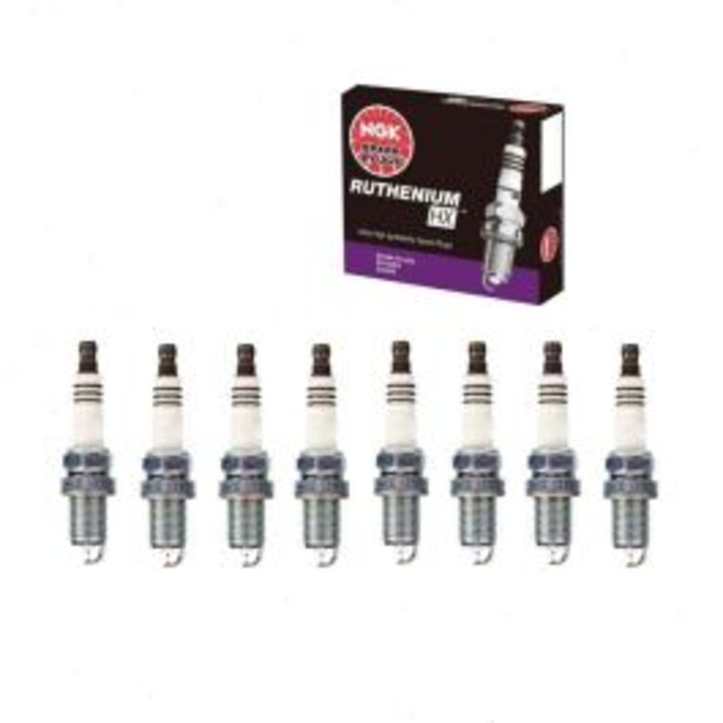 8 pc NGK Ruthenium HX Spark Plugs for 2000-2006 Audi A6 Quattro 4.2L V8