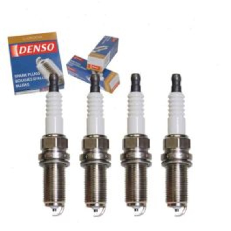 4 pc DENSO Standard U-Groove Spark Plugs for 2016 Scion tC 2.5L L4