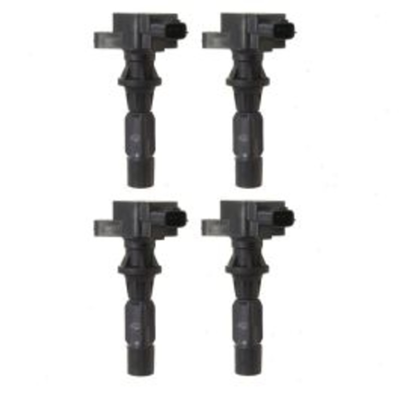 4 pc Hitachi Ignition Coils for 2010-2013 Mazda 3 2.0L 2.5L L4
