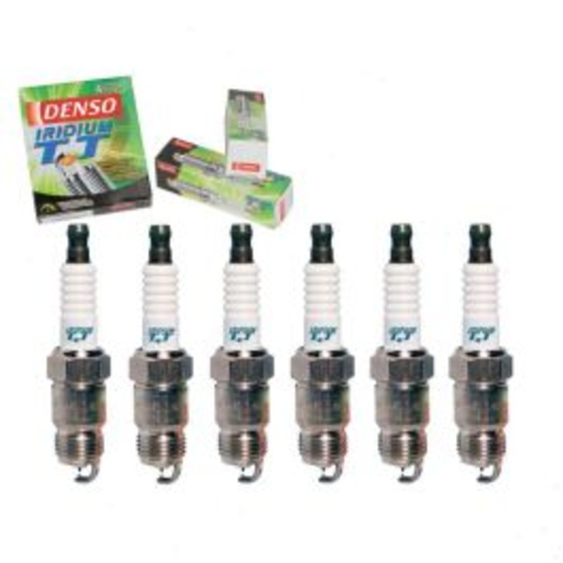 6 pc DENSO Iridium TT Spark Plugs for 1990-1995 GMC P3500 4.3L V6