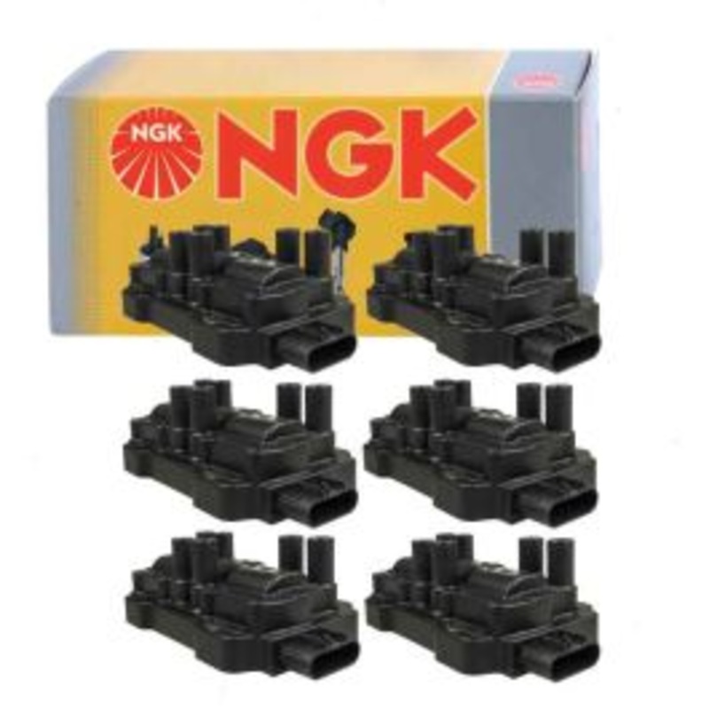 6 pc NGK 48714 U2081 Ignition Coils
