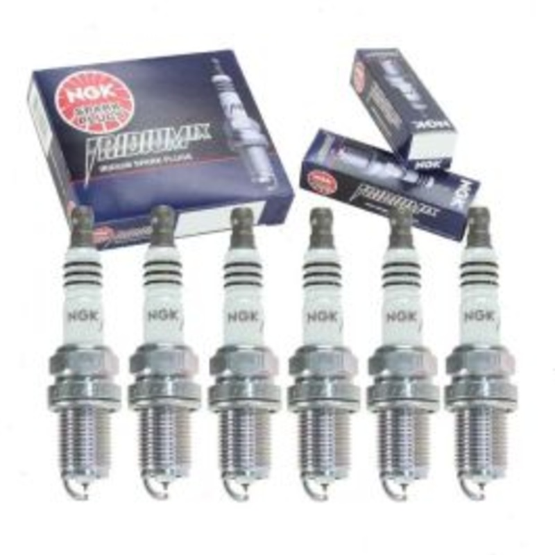 6 pc NGK Iridium IX Spark Plugs for 1995-2001 Audi A6 2.8L V6