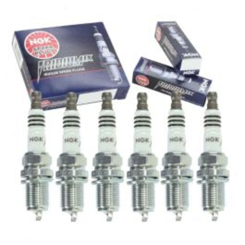 6 pc NGK Iridium IX Spark Plugs for 1997 Jaguar XJR 4.0L L6