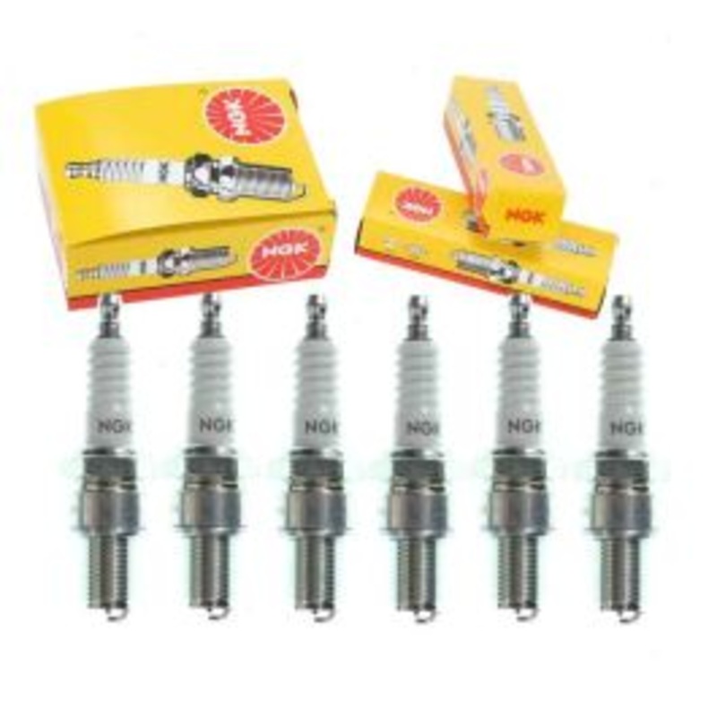 6 pc NGK Standard 3630 B10EG Spark Plugs