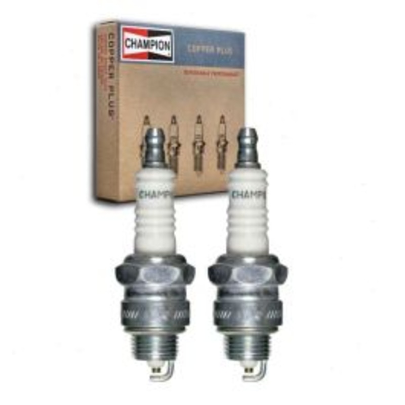 2 pc Champion Copper Plus 10 J12YC Spark Plugs