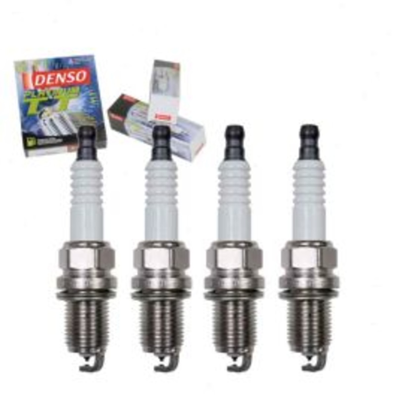 4 pc DENSO Platinum TT Spark Plugs for 1992-2001 Suzuki Swift 1.3L 1.6L L4