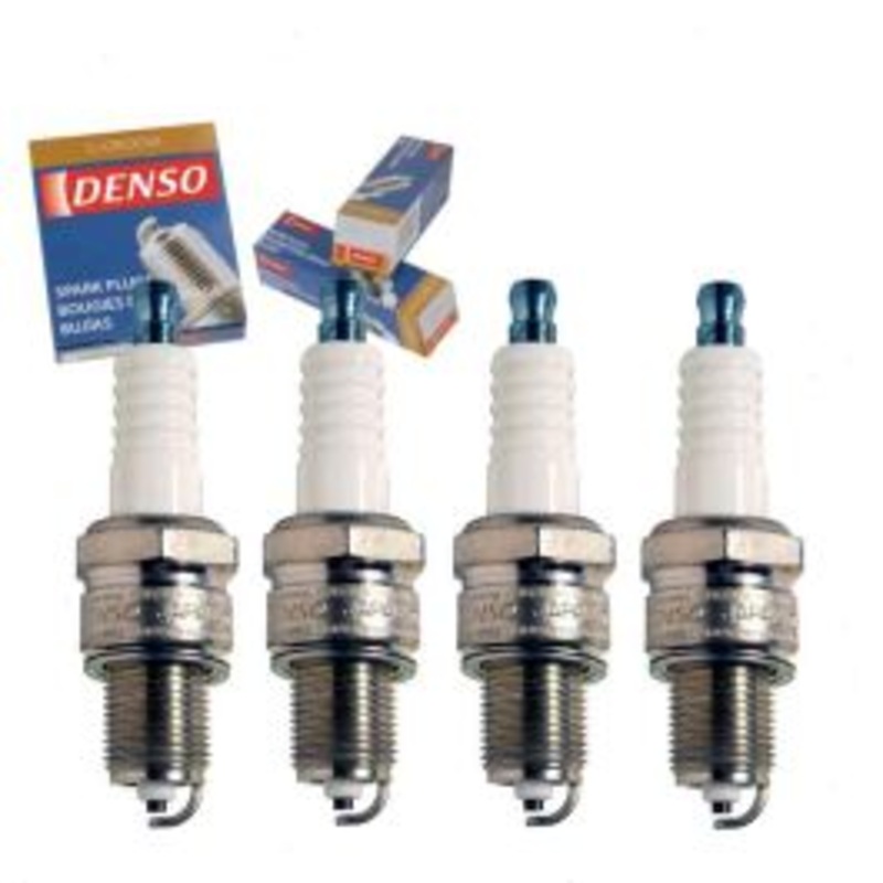 4 pc DENSO Standard U-Groove Spark Plugs for 1972-1974 Chevrolet Luv Pickup 1.8L L4