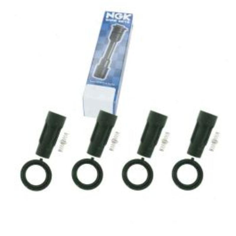 4 pc NGK Ignition Coil Boots for 2012 Suzuki SX4 Crossover 2.0L L4