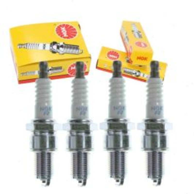 4 pc NGK Standard Spark Plugs for 1983-1985 Mitsubishi Montero 2.6L L4