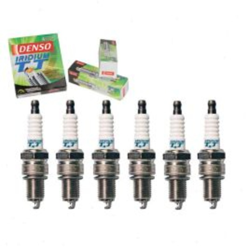 6 pc DENSO Iridium TT Spark Plugs for 1968-1969 Chevrolet K20 Suburban 4.1L L6