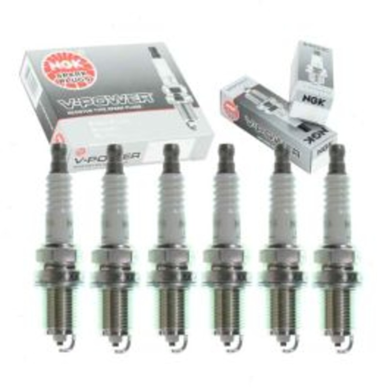 6 pc NGK V-Power 2526 BKR5EYA-11 Spark Plugs