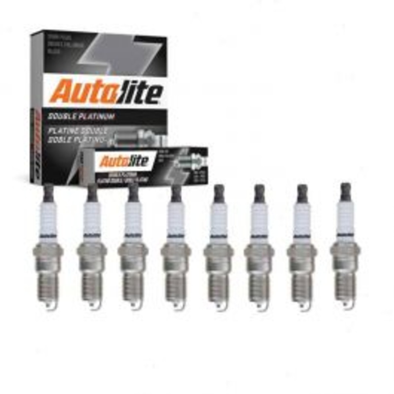 8 pc Autolite Double Platinum Spark Plug for 2005-2009 GMC Envoy 5.3L V8