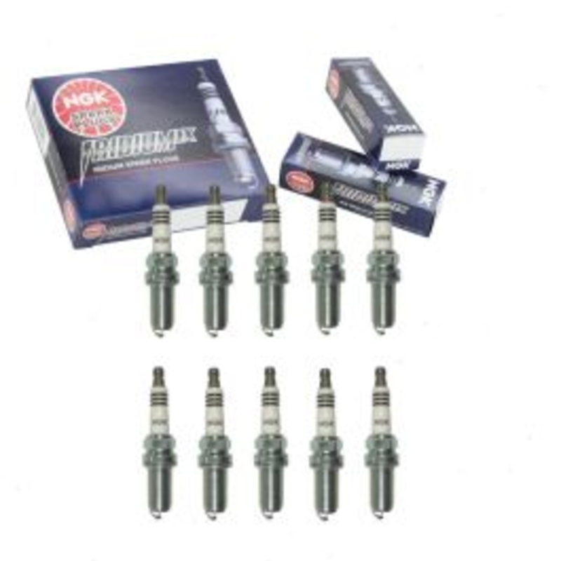 10 pc NGK Iridium IX 93893 LFR6AIX Spark Plugs