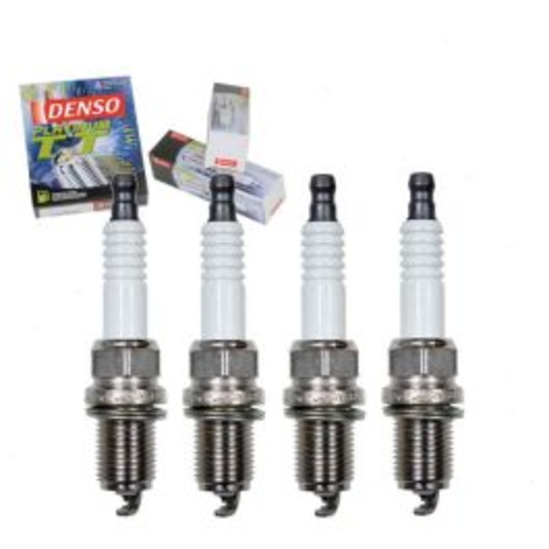 4 pc DENSO Platinum TT Spark Plugs for 1990-1991 Volkswagen Passat 2.0L L4