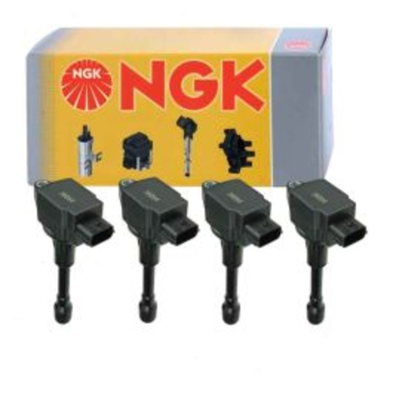 4 pc NGK Ignition Coils for 2005-2019 Nissan Frontier 2.5L L4