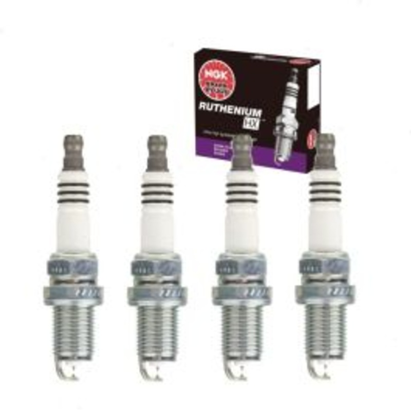 4 pc NGK Ruthenium HX Spark Plugs for 2009-2010 Dodge Journey 2.4L L4