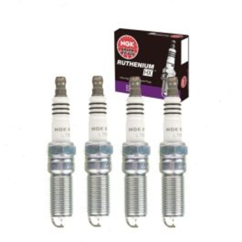 4 pc NGK Ruthenium HX Spark Plugs for 2010 Buick Allure 2.4L L4