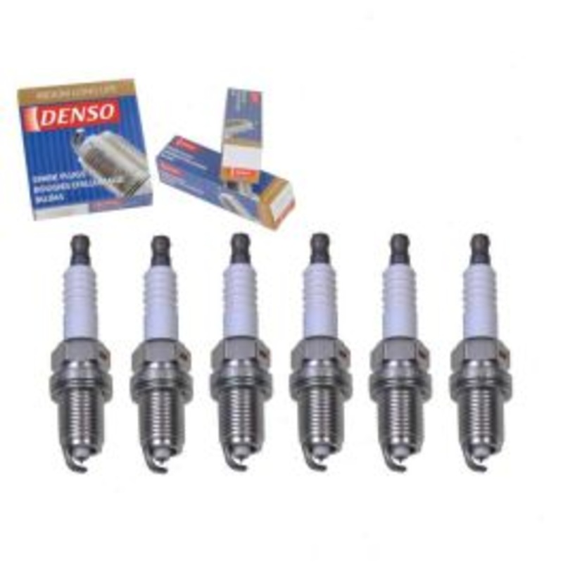 6 pc DENSO Iridium Long Life Spark Plugs for 1990-1991 Nissan 300ZX 3.0L V6
