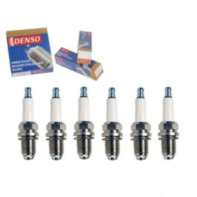 6 pc DENSO Standard Spark Plugs for 1999 Mercedes-Benz S320 3.2L L6