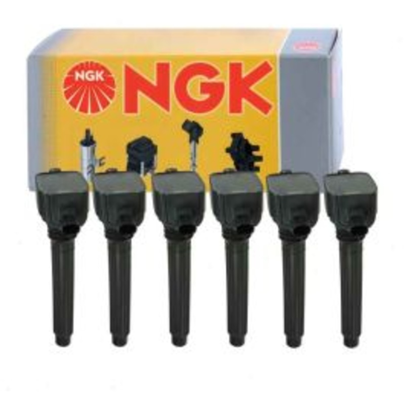 6 pc NGK 48755 U5187 Ignition Coils