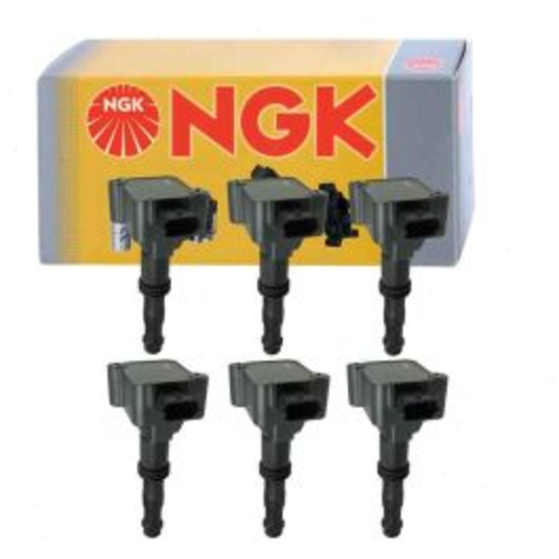 6 pc NGK 49079 U5327 Ignition Coils
