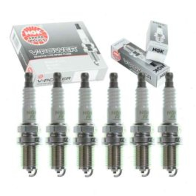 6 pc NGK V-Power Spark Plugs for 1999-2002 Mercury Villager 3.3L V6