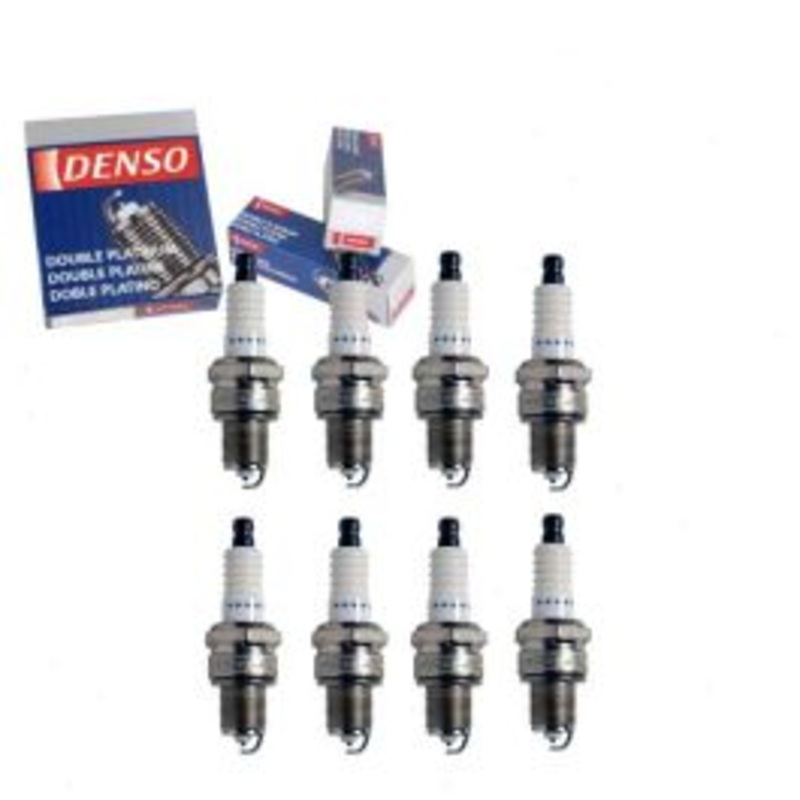 8 pc DENSO Double Platinum Spark Plugs for 1981-1983 Plymouth PB150 5.2L V8