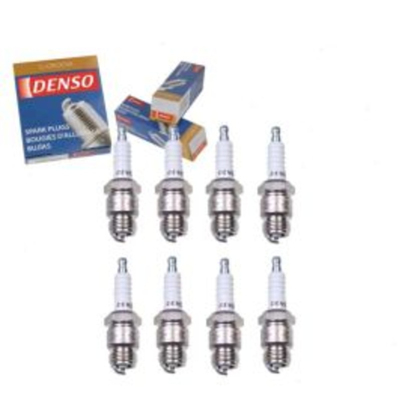 8 pc DENSO Standard U-Groove Spark Plugs for 1973 Ford M-400 5.9L 6.4L V8