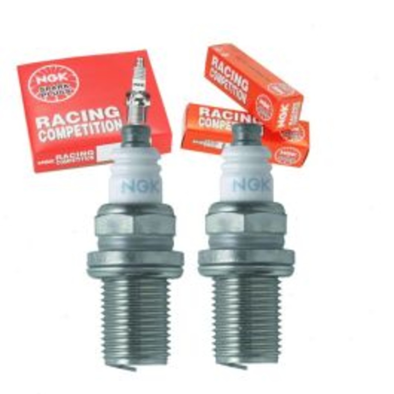 2 pc NGK Racing 2000 R7282-10 Spark Plugs