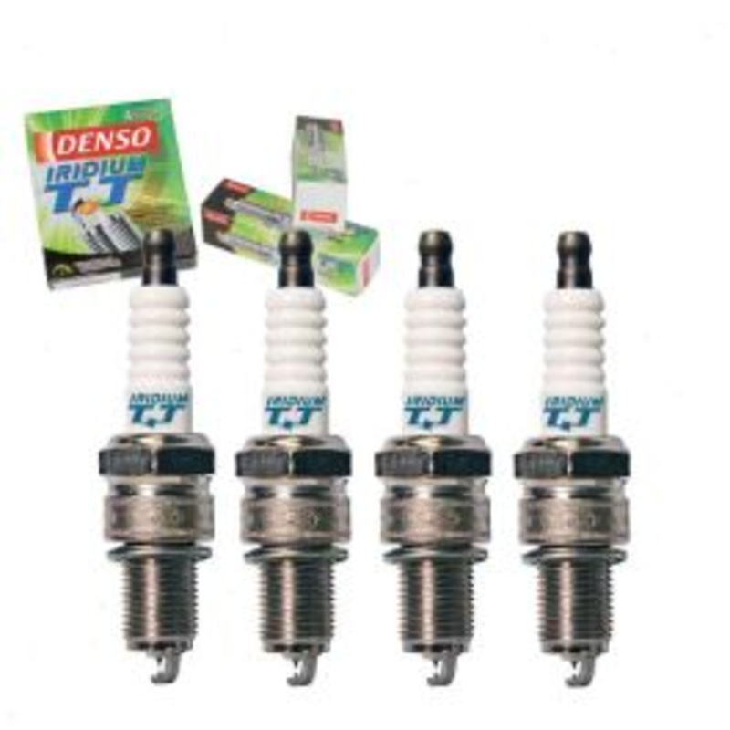 4 pc DENSO Iridium TT Spark Plugs for 1979-1982 Nissan 310 1.4L 1.5L L4