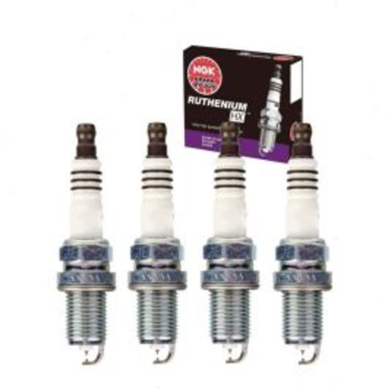 4 pc NGK Ruthenium HX Spark Plugs for 2004-2008 Acura TSX 2.4L L4