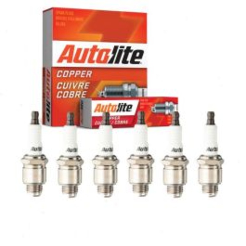 6 pc Autolite Copper Core Spark Plugs for 1955-1956 Studebaker E11