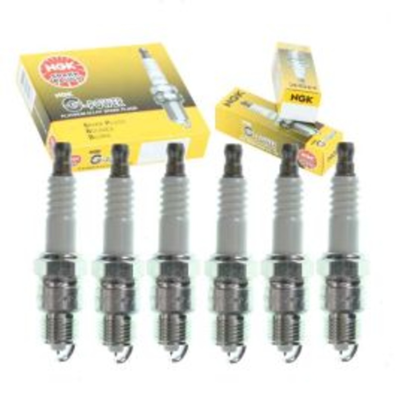 6 pc NGK G-Power Spark Plugs for 1970-1976 Pontiac Firebird 4.1L L6