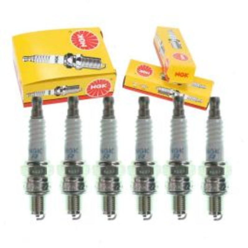 6 pc NGK Standard 6208 LR8B Spark Plugs