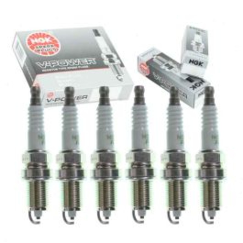6 pc NGK V-Power Spark Plugs for 1988-1991 Mazda 929 3.0L V6