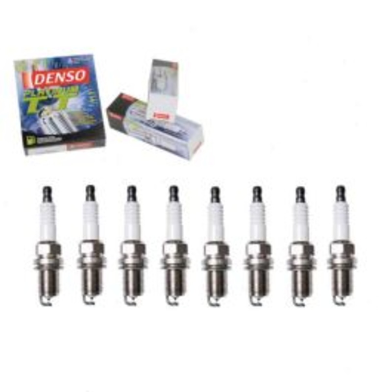 8 pc DENSO Platinum TT Spark Plugs for 2003-2006 Jaguar XK8 4.2L V8