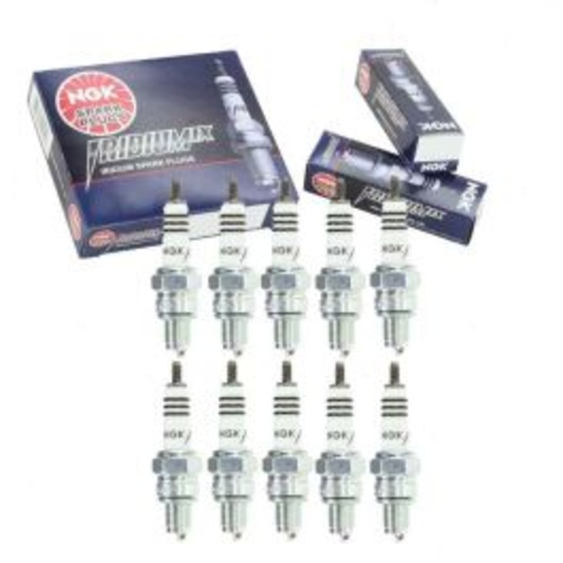 10 pc NGK Iridium IX 7669 CR8HIX Spark Plugs