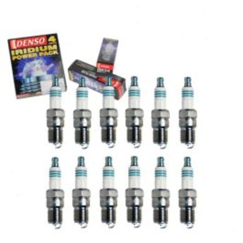12 pc DENSO Iridium Power Spark Plugs for 1981-1992 Jaguar XJ12 5.3L V12