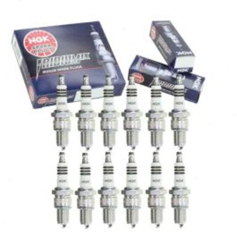 12 pc NGK Iridium IX Spark Plugs for 1974-1982 Lamborghini Countach 3.9L V12