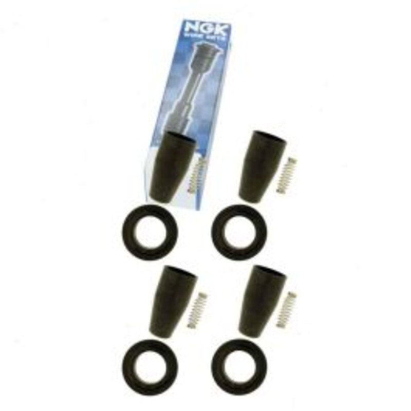 4 pc NGK Ignition Coil Boots for 2009 Pontiac G3 Wave 1.6L L4