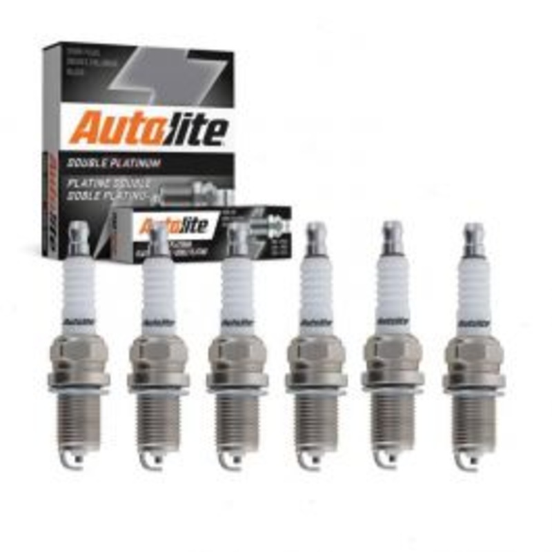 6 pc Autolite Double Platinum Spark Plug for 2005-2010 Jeep Grand Cherokee