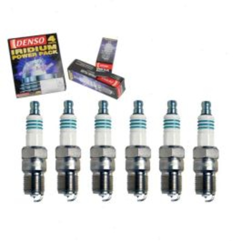 6 pc DENSO Iridium Power Spark Plugs for 1988-2005 Mercury Sable 3.0L 3.8L V6
