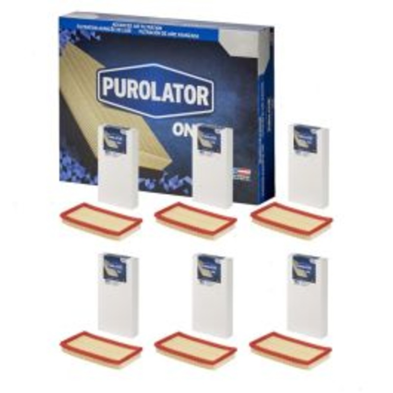 6 pc Purolator ONE A11479 Air Filters