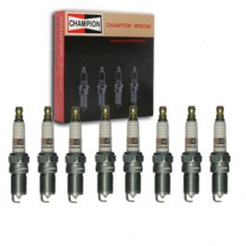 8 pc Champion Iridium Spark Plugs for 1996-2000 GMC K2500 5.0L 5.7L V8